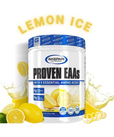 Gaspari Proven EAAs - Lemon Ice (30 Servings) - Buy Online on GoSupps.com