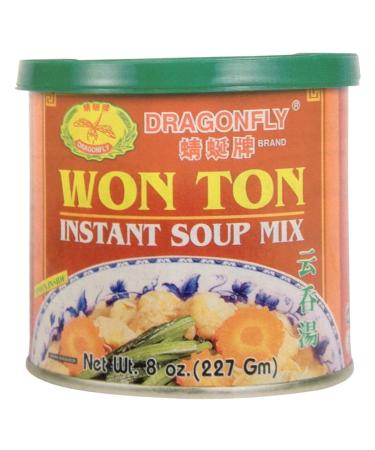 Dragonfly Won Ton Instant Soup Mix, 8 Ounce
