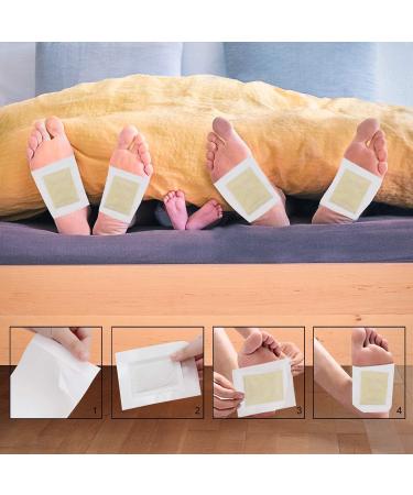 Detox Foot Patches - 100 Pcs Detoxification Plasters for Pain Relief & Health Care | International Shipping - Buy Online on GoSupps.com