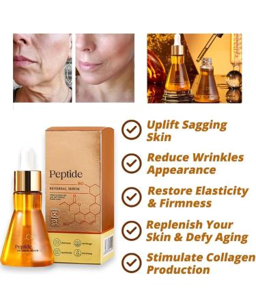  REPWEY Flysmus Revitapeptide Reversal Serum Bosin Peptide Serum Palmitoyl Peptide Serum Tightening Sagging Skin Reduce Fine Lines for All Skin Types (3pcs) - Buy Online on GoSupps.com