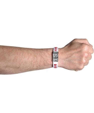 BRAYCE Personalized Baseball Bracelet - Custom Handmade Wristband with Jersey Number (00-99) - Buy Online on GoSupps.com