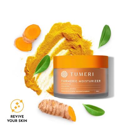 Turmeric Face & Body Moisturizer Cream 60ml - Nourishing Hydrating Dry Skin Relief with Turmeric Curcumin & Shea Butter Shop Internationally - Buy Online on GoSupps.com