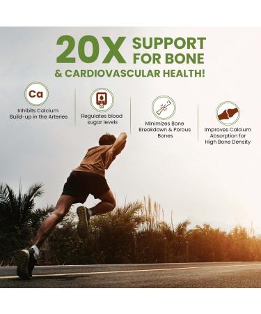 Plant Based 600iU Supplement | Vitamin D3(Lichen) + K2(Menaquinone Mk7) | Faster Absorption | Boost Immunity | Healthy Bones -120 Veg Capsules - Buy Online on GoSupps.com