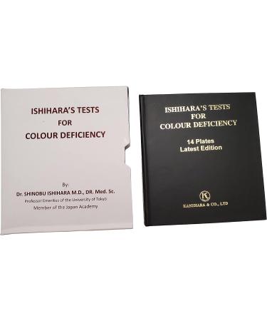 Ishihara Test Chart Books  for Color Deficiency - Buy Online on GoSupps.com