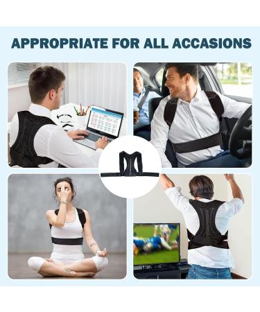 Meltor Women's Posture Trainer - Breathable Adjustable & Pain Relief for Neck Shoulder & Back - Buy Online on GoSupps.com