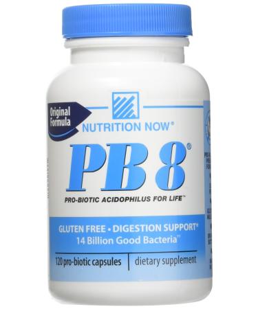 PB8 Acidophilus Probiotic 120 Count (Value Pack of 3)