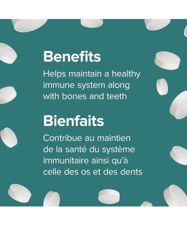Webber Naturals Vitamin D3 2500 IU Extra Strength 180 Tablets For Healthy Bones Teeth and Helps Prevent Vitamin D Deficiency - Buy Online on GoSupps.com