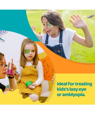 180pcs Kids Adhesive Eye Patches - Cute Disposable Eye Pads for Amblyopia & Lazy Eye | 3 Designs - Buy Online on GoSupps.com