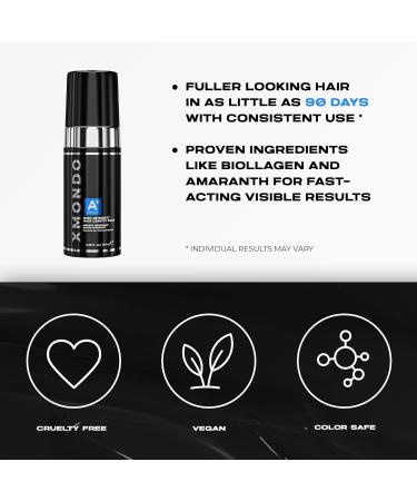 XMONDO Hair A3 Complex Scalp Foam for Hair Density | Vegan Formula with Biollagen & Amaranth Fast-Acting Plant Actives For Amplified Volume & Visibly Fuller Healthier-Looking Hair 3.38 Fl Oz - Buy Online on GoSupps.com