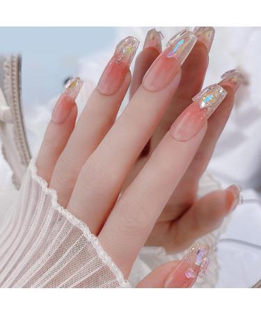 FEIlei 100Pcs Mixed Glass Crystal Hybrid Diamond Rhinestones Nail Art Decorations Drop Rhombus Flatback Stones 3D Gems - Buy Online on GoSupps.com