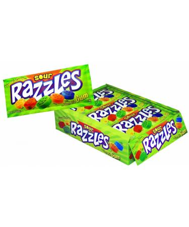 Razzles Sour Pouch 24 Units