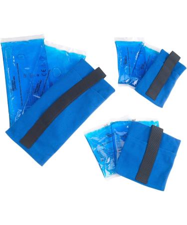Newgen Medical Cooling Compress Set - 27 Pcs | Cold & Warm Compresses (3 Sizes 9 Covers) for Effective Pain Relief - Buy Online on GoSupps.com