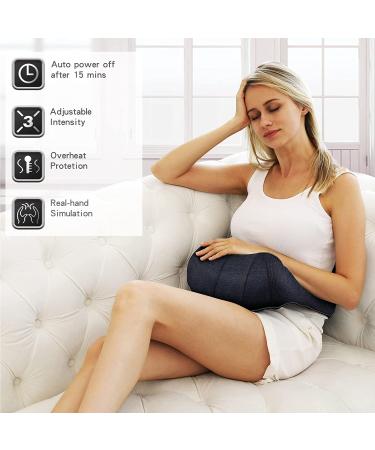 Mocuishle Shiatsu Neck and Back Massager with Heat - Neck and Back Pain Relief - Perfect Gift for Thank You, Birthday, Anniversary - Navy - Buy Online on GoSupps.com