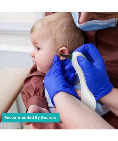 Remmie Health Wireless Otoscope Ear Camera | FDA Registered | Pediatrician Recommended | Adjustable LED Light | Inspection Camera for Throat, Skin, Nose | Built-in Mobile App - Buy Online on GoSupps.com
