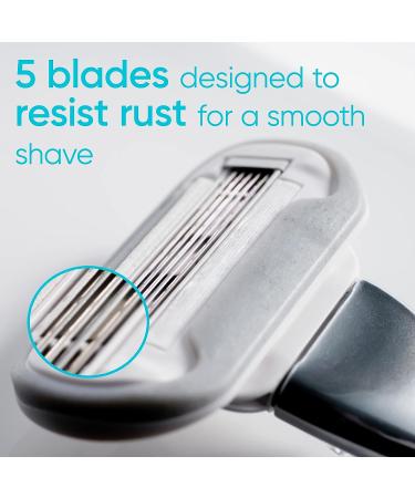 Gillette Venus Extra Smooth Charcoal Women's Razor Handle with 4 Blade Refills - Buy Online on GoSupps.com