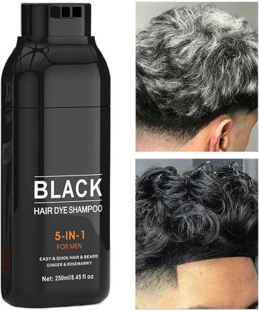  Mlllokfki Natural Color Shampoo Dye Covers Gray Hair Plant-Based Shampoo Easy to Apply for Men and Women - Buy Online on GoSupps.com