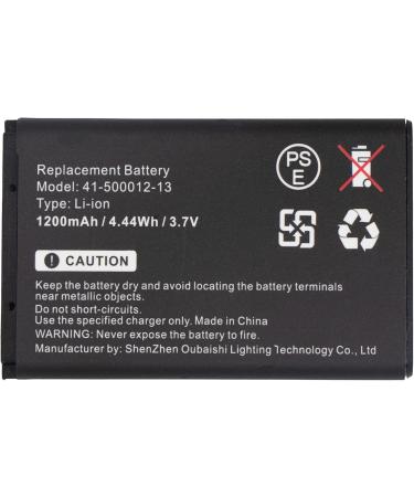 Replacement Battery for RTI 41-500012-13 ATB-1100-SANUF | 3.7V Li-ion 1200mAh Compatible with Pro24 Series - Buy Online on GoSupps.com