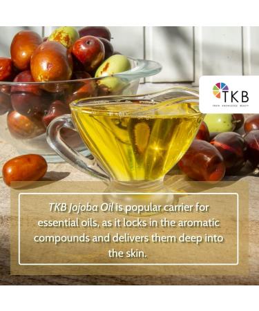 TKB Jojoba Oil - 100% Pure & Natural Moisturizer | DIY Skin Care Face Oil & Carrier Oil | Made in USA (2 fl oz - Buy Online on GoSupps.com