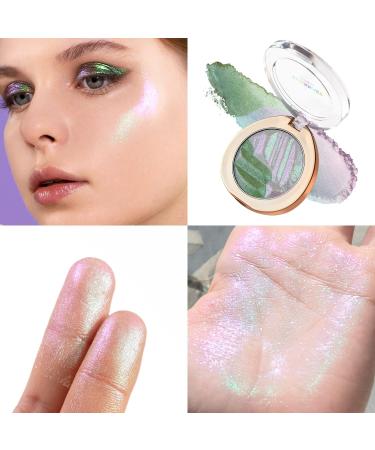 CHARMACY Multichrome Glitter Highlighter Palette - Long Lasting Cruelty-Free Illuminator - 4.20g - Buy Online on GoSupps.com