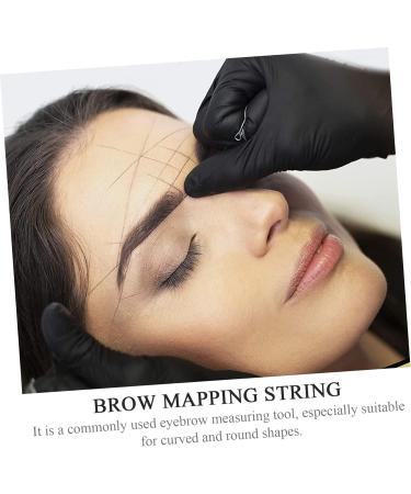 Didiseaon String Positioning Makeup Eyebrow Women Tool Line A Draw Ruler Pre- M Eye Drawing Ink Brow 6.5x2.6cm Brown - Buy Online on GoSupps.com