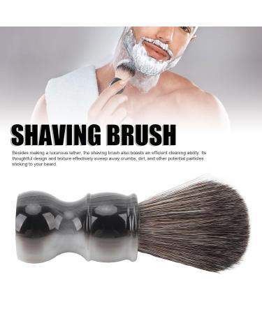 Premium Synthetic Bristle Shaving Brush for Men | Quick Foaming Easy Clean Comfortable Handle | International Shipping Available - Buy Online on GoSupps.com
