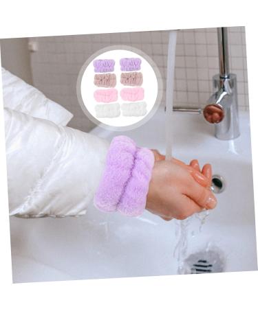 Beaupretty 4 Paires Serviettes de Poignet pour Laver le Visage Bracelets de Lavage du Visage Bandeaux Anti-transpiration Bracelet Souple couleur assortie 1 - Buy Online on GoSupps.com