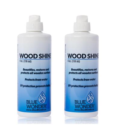 Blue Wonder Wood Shine Shotgun and Gun Wood Cleaner Beautifies Restores and Protects All Wooden Surfaces Provides Protection for Stocks Fore-Ends Grips Handguards and More (2-4 Oz Tubes)