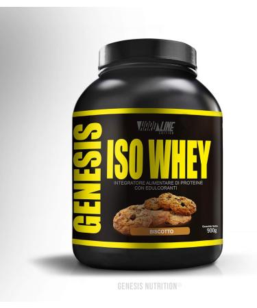 Genesis Nutrition Iso whey 900 g Black Yellow - Buy Online on GoSupps.com
