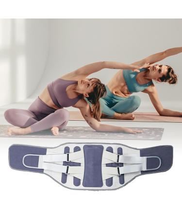 Lumbar Back Brace - Lower Back Stretcher | Waist Lumbar Lower Back Support Belt for Women Men Back Reliever Spinal Belt Back Relief Strap Blue P - Buy Online on GoSupps.com
