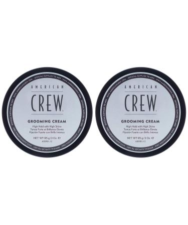 American Crew Grooming Cream of 2 pieces strong hold lots of shine 85 g
