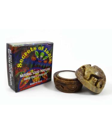 Natural Kamasutra Solid Perfume Body Musk In Stone Jar 8 Gms - Buy Online on GoSupps.com