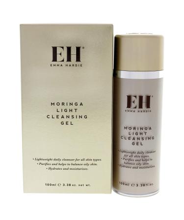 Emma Hardie Moringa Cleansing Gel Facial Cleanser and Makeup Remover with Moringa Sweet Almond Oil and Omega 3s Gel Cleanser