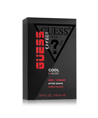 GUESS Effect Grooming COOL After Shave with Aloe Vera for Men - 3.4 Fl Oz | Shop Internationally - Buy Online on GoSupps.com