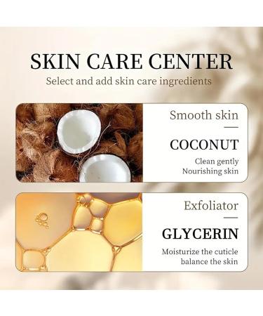 Coconut Body Butter 140g Coconut Cream Body Butter Tropical Body Butter Hydrating and Refreshing Body Moisturizer Luxurious Coconut Body Balm for Women Restores Skin's Moisture Barrier - Buy Online on GoSupps.com