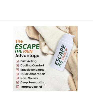 Pain Relief Cream for Joint & Muscle Soreness - Powerful Inflammation Rub for Arthritis & Sports Pain Non-Greasy 3.4 oz - Buy Online on GoSupps.com