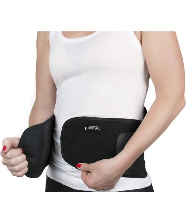 Stabilize Lower Back Support Belt | Relieves Pain & Supports Torso | Heat & Cold Therapy | Prevent Slouching & Hunching - Buy Online on GoSupps.com