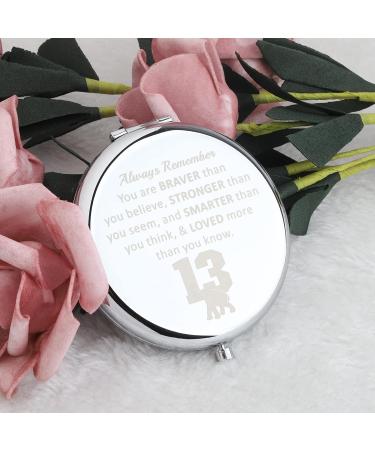 WSNANG Greek Sorority Elephant Compact Travel Makeup Mirror - Sisterhood Gift - Buy Online on GoSupps.com