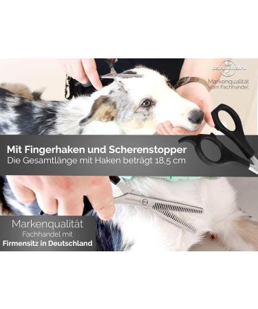 Dog Hair Scissors | Fur & Thinning Scissors | Grooming Deluxe - International Shipping Available - Buy Online on GoSupps.com