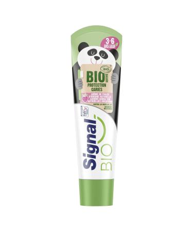 Signal Kids Organic Toothpaste for Children Strawberry Flavor of Natural Origin 50 ml