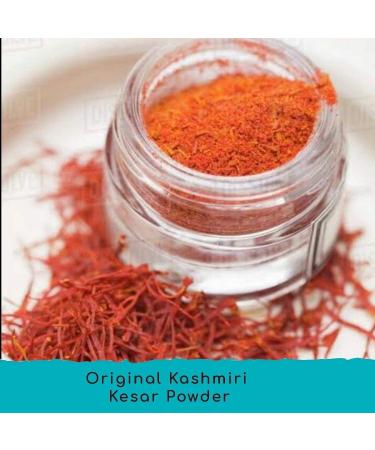 AHSD Saffron Powder Original Kashmiri Kesar Powder Premium Organic A++ Grade for facebeautyfoodcolorAroma Purest Finest SunDried Natural Saffron 1 gm - Buy Online on GoSupps.com