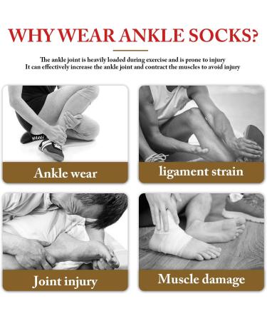 Buy 2 Pairs Neuropathy Socks for Men & Women - Pain Relief & Compression Support for Plantar Fasciitis - Anti-Fatigue Foot Sleeves (Large Black) - International Shipping Available - Buy Online on GoSupps.com