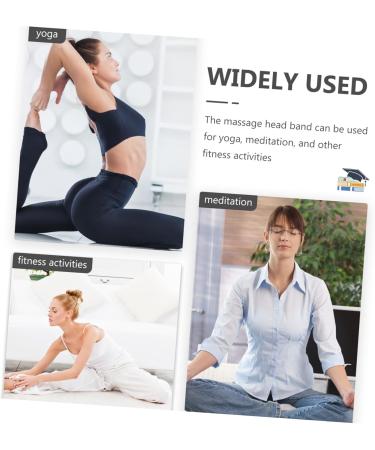 Magiclulu Multi-Purpose Acupressure Head Wrap | Neck Massage & Migraine Relief | Yoga & Everyday Use - Buy Online on GoSupps.com