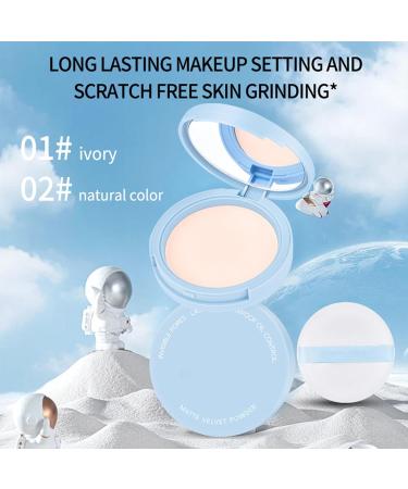 1 Piece Makeup Powder Face Powder Compact Magic Minerals Face Powder Collection Pressed Powder Translucent foundation powder full coverage Under Eye Setting Powder Ivorywhite 1 piece - Buy Online on GoSupps.com