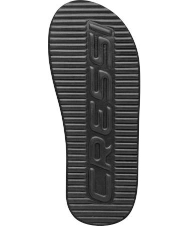 Cressi Lipari Slippers - Unisex Beach & Pool Footwear for Adults & Children - Size 38 EU Black/Silver - Buy Online on GoSupps.com