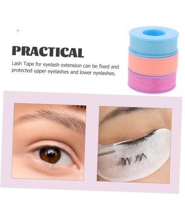 Mikinona Eyelash Tape - 3 Rolls Non-Woven Fabric Lash Tape for Eyelash Extensions & Makeup - Buy Online on GoSupps.com