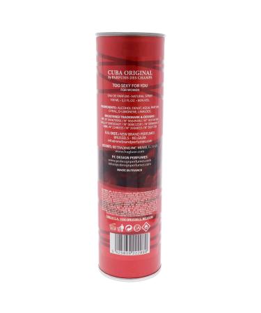 Cuba Cuba Too Sexy For You Women EDP Spray 3.3 oz - Buy Online on GoSupps.com
