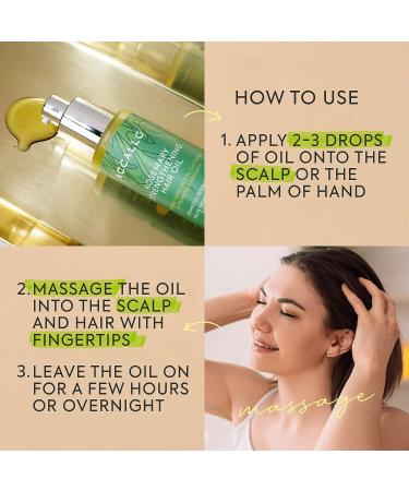 Accallo Hair Growth Oil - Caffeine Infused Scalp Treatment with Rosemary - Hair Growth for Women - 2 FL OZ - Buy Online on GoSupps.com