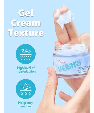 Buy VERTTY Tea Tree XYLITOL Hydrating Facial Cream | Cooling & Moisturizing Water Cream for Teens & Kids | Non-Comedogenic Redness Relief | Long-lasting Hydration (2oz - Buy Online on GoSupps.com
