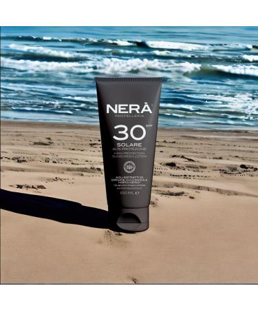 NERA Pantelleria High Protection SPF 30 Sunscreen: Water-Resistant Vitamin Enriched with UVA & UVB Filters. Age-Defying Body Sunscreen Lotion 100ml for Men and Women - Buy Online on GoSupps.com