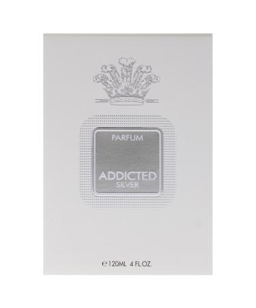 Hamidi Addicted - Silver for Men - 4 oz Parfum Spray - Buy Online on GoSupps.com